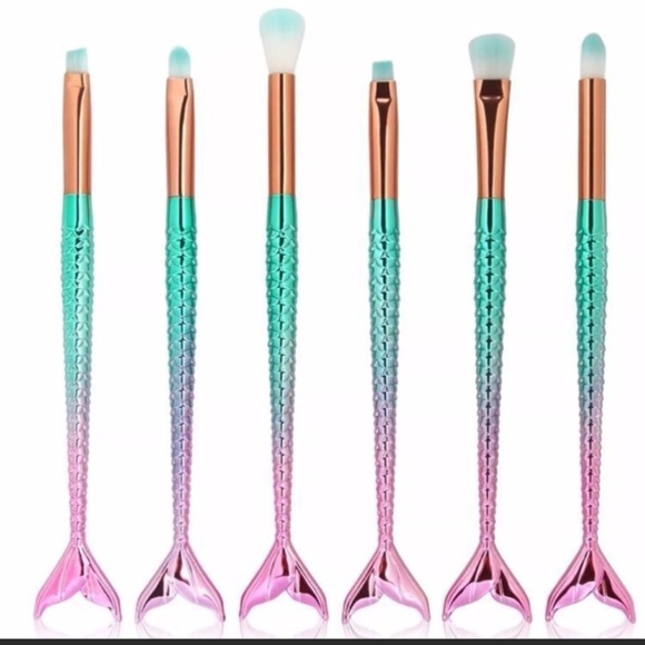 Other - 6 Piece Makeup Brush Set